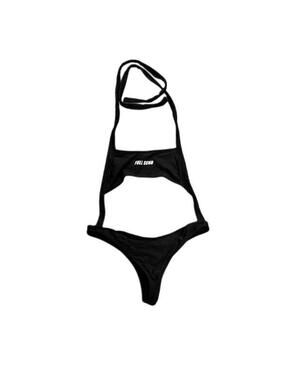 Women's Black Swimsuit-one-piece
